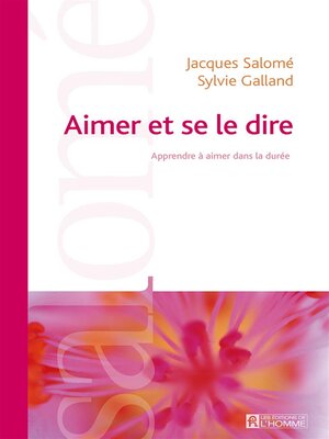 cover image of Aimer et se le dire (NE)